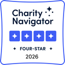 Charity Navigator Badge: Four Stars 2026