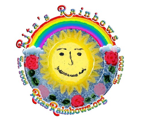 Rita's rainbows logo